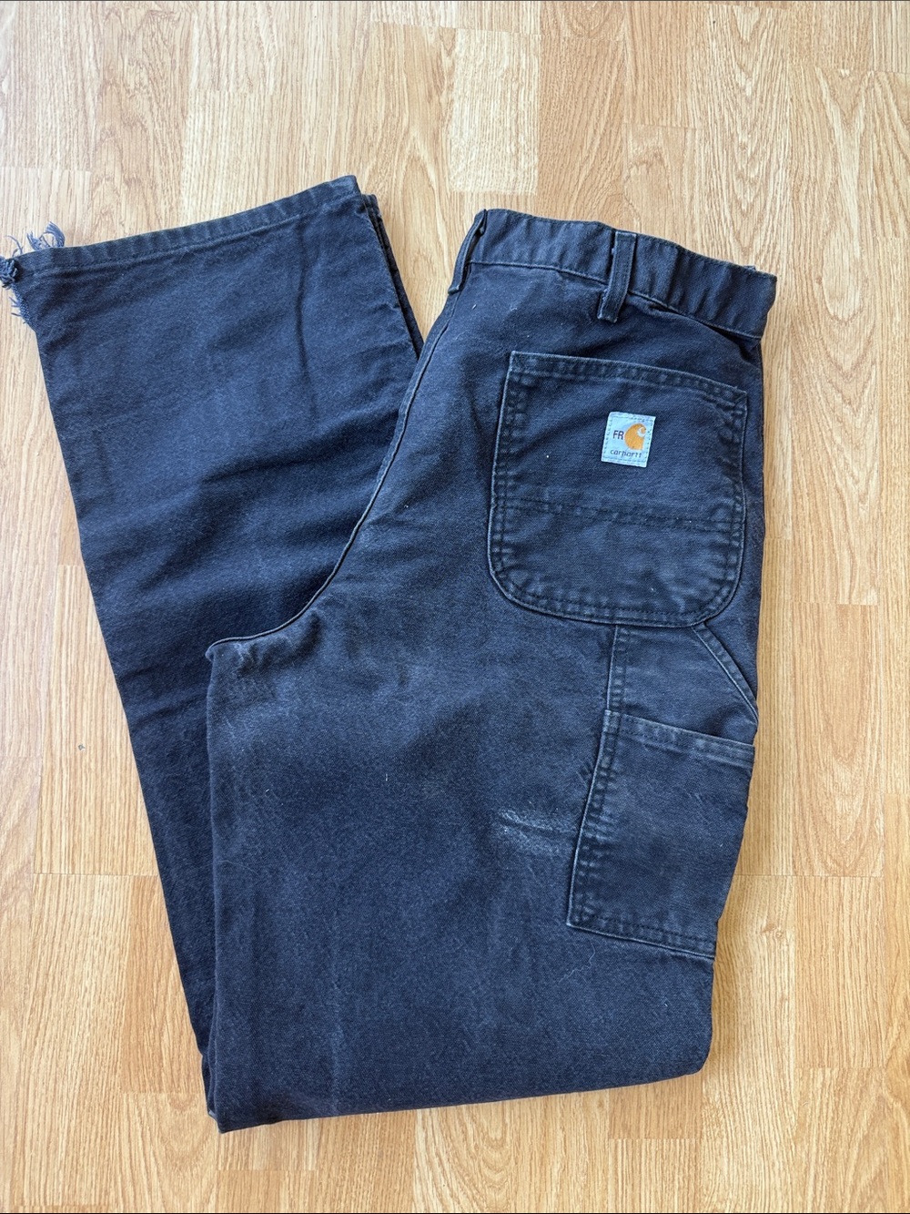 Carhartt Men’s Black Cargo FR Work Pants
